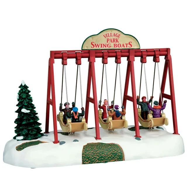 lemax-swing-boats-man-ge-bateaux-anim-caddington image 1