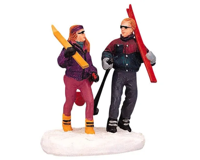 lemax-skiing-date-figurine-village-de-no-l image 1