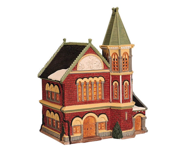 lemax-covenant-church-glise-miniature-lumineuse-pour-village-de-no-l image 1