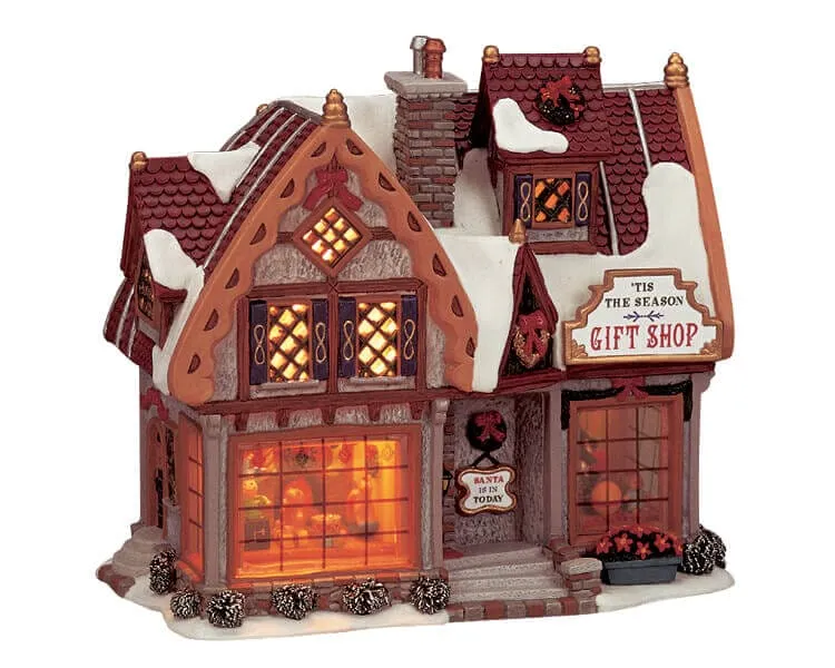 lemax-tis-the-season-gift-b-timent-miniature-lumineux-de-no-l image 1