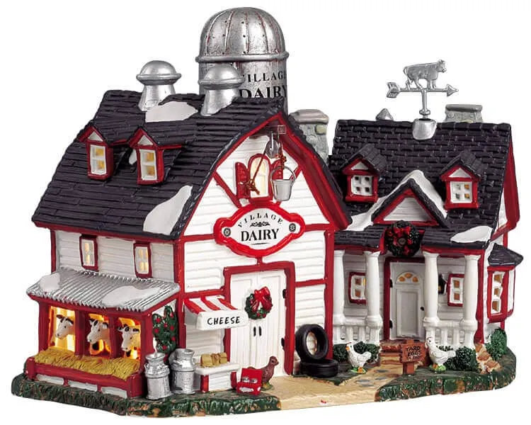 lemax-village-dairy-farm-ferme-miniature-de-village image 1