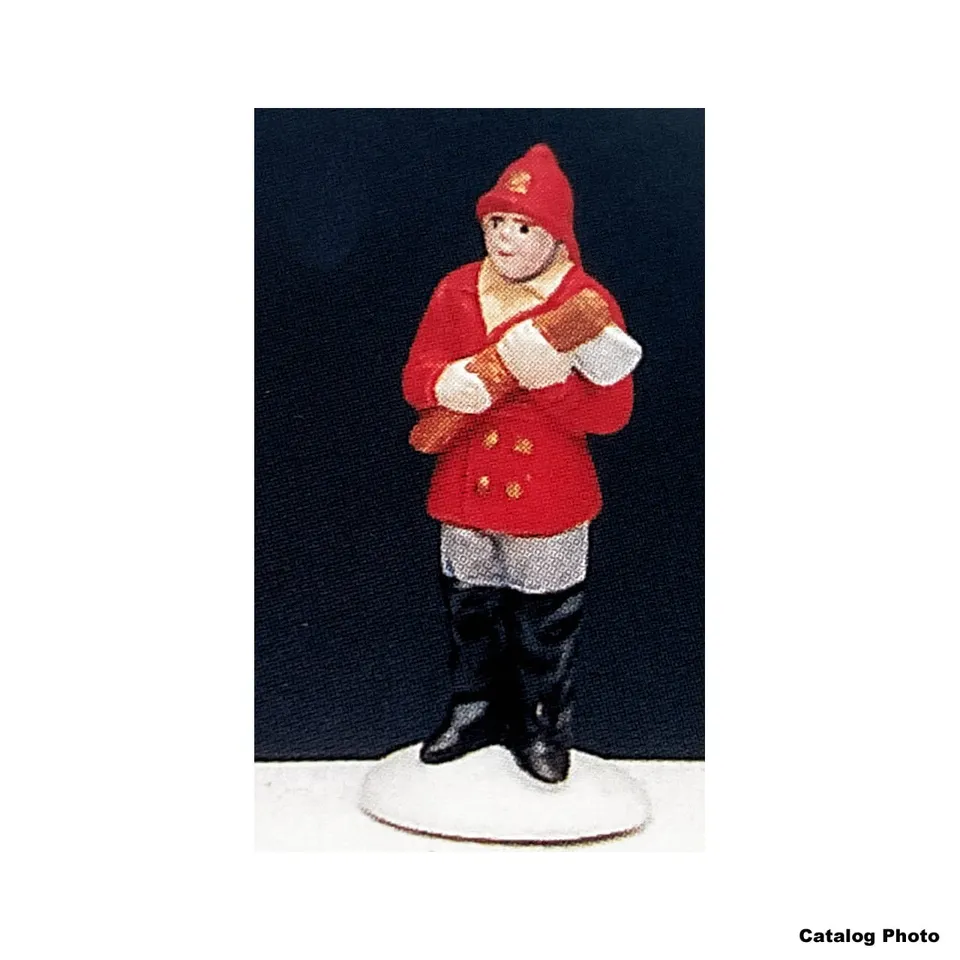 lemax-fireman-figurine-pompier-miniature-village image 1