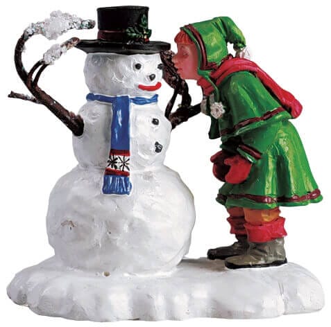 lemax-snow-sweetheart-figurine-miniature-couple-neige image 1