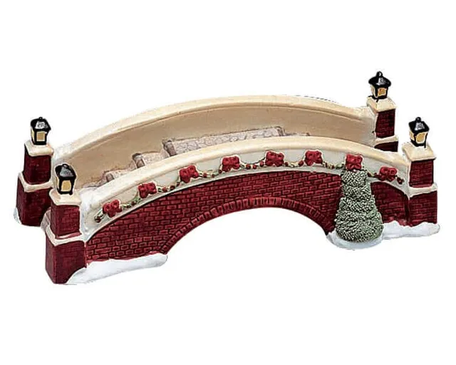 lemax-new-lamp-bridge-pont-lumineux-village-miniature image 1