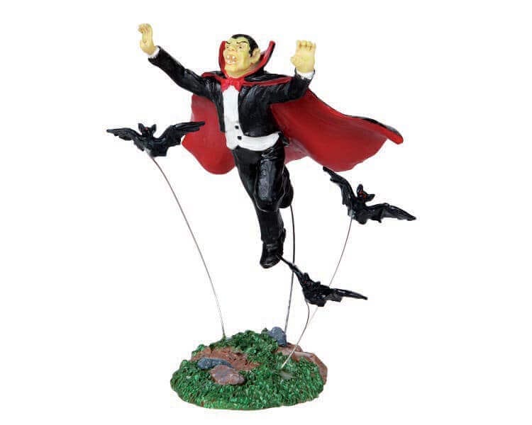 lemax-flying-vampire-figurine-anim-e-spooky-town-halloween image 1
