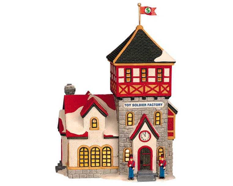 lemax-toy-soldier-factory-b-timent-lumineux-village-de-no-l image 1