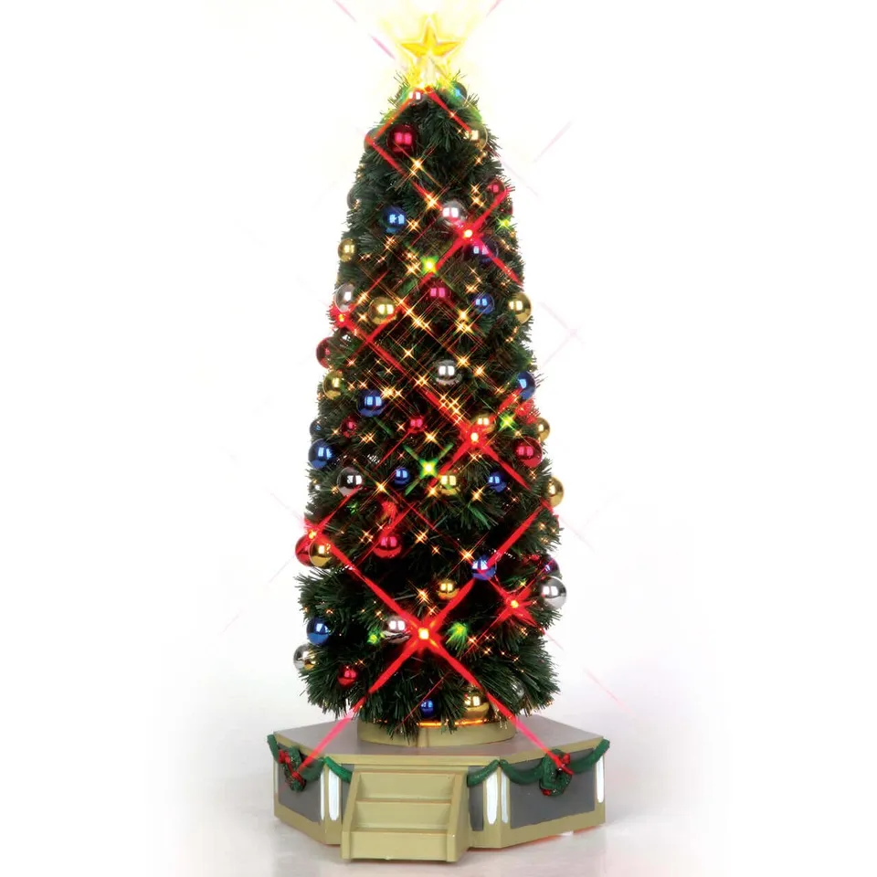 lemax-the-majestic-christmas-tree-sapin-rotatif-lumineux image 1