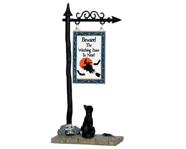 lemax-the-witching-hour-figurine-village-spooky-town image 1
