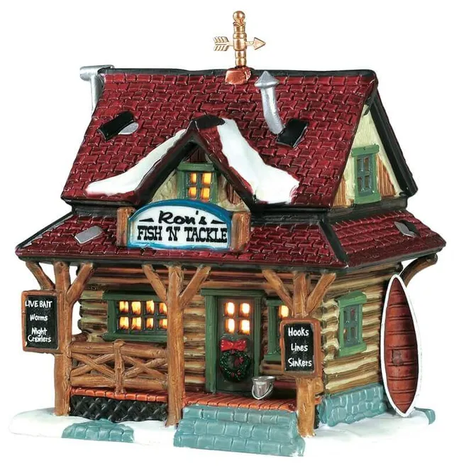 lemax-ron-s-fish-and-tackle-boutique-miniature-p-che-village image 1