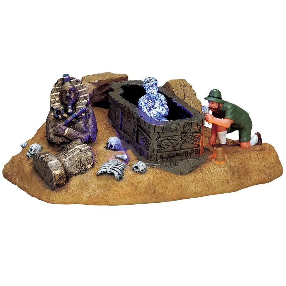 lemax-the-mummy-s-tomb-b-timent-anim-spooky-town image 1