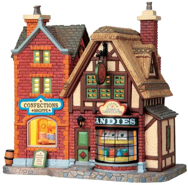 lemax-village-confections-shoppe-confiserie-miniature-lumineuse image 4