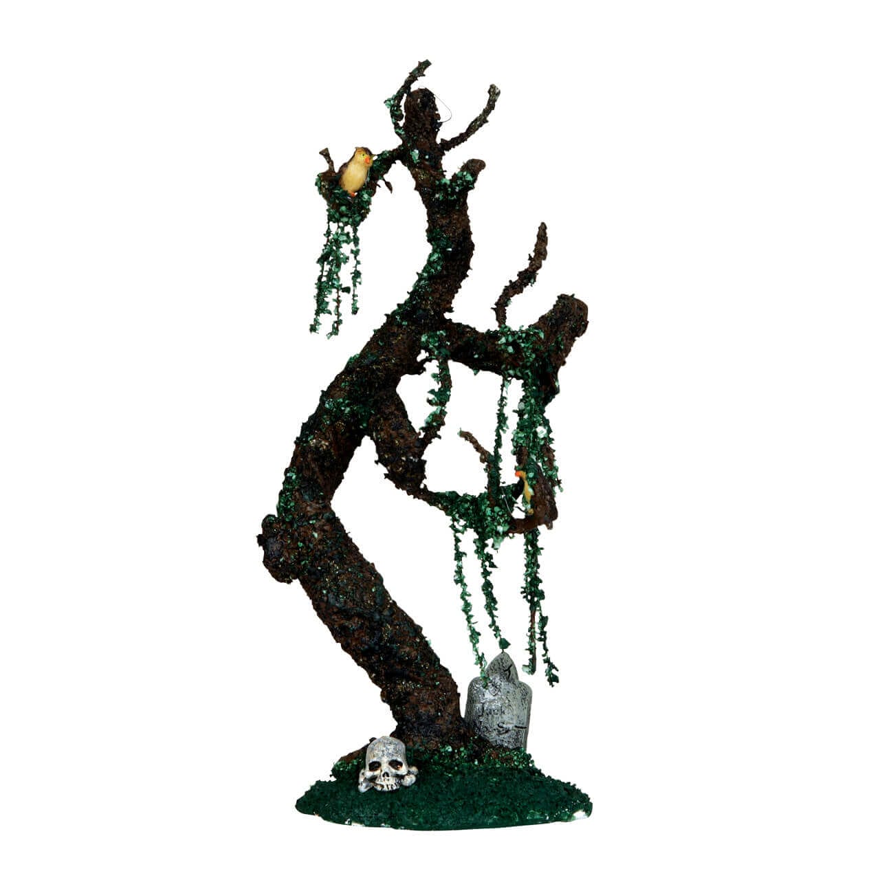 lemax-tombstone-tree-arbre-squelette-spooky-town image 1