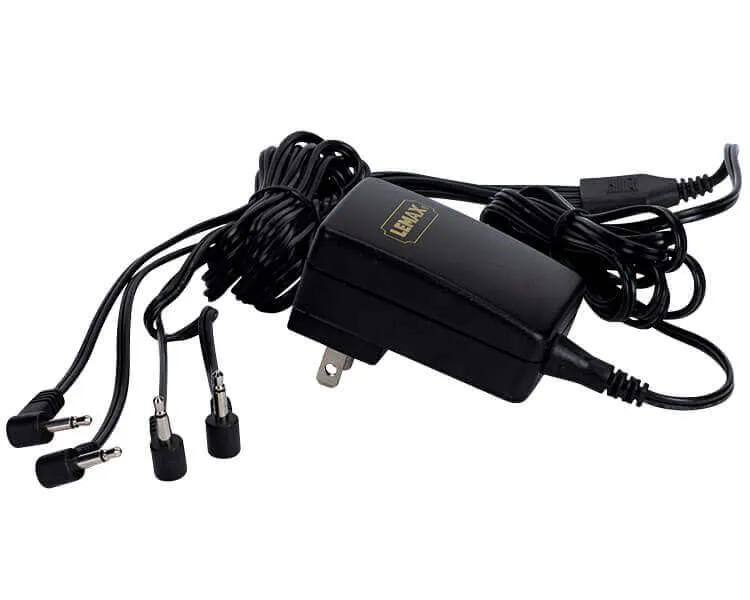 lemax-power-adaptor-3v-black-4-output-adaptateur-village-lumineux image 1