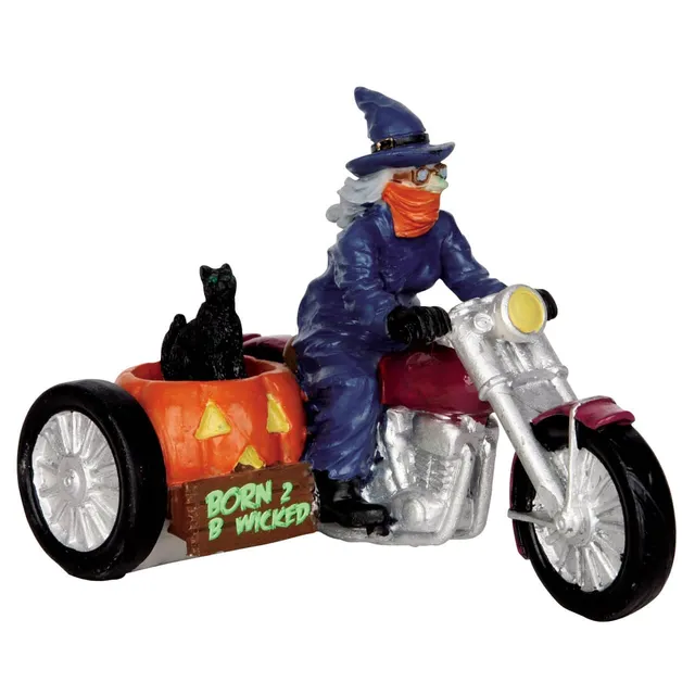 lemax-born-2-b-wicked-figurine-sorci-re-spooky-town-halloween image 1