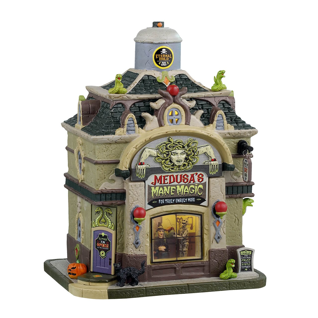 lemax-medusa-s-mane-magic-maison-spooky-town image 1
