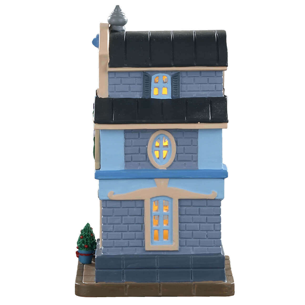 lemax-betty-s-blue-china-shop-boutique-porcelaine-bleue-illumin-e image 3