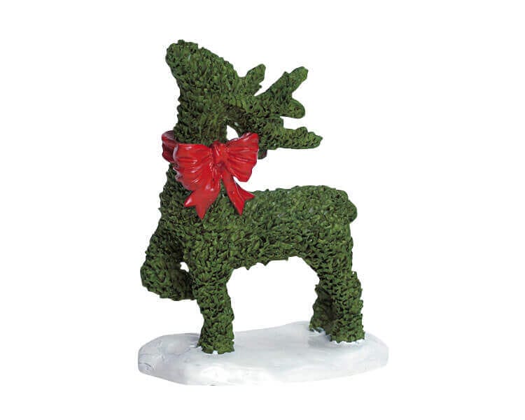 lemax-standing-reindeer-topiary-topiaire-renne-de-no-l image 2