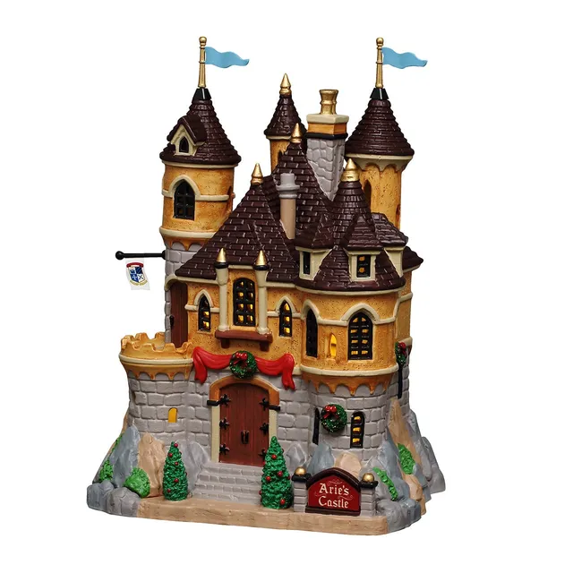 lemax-arie-s-castle-ch-teau-caddington-lumineux image 1