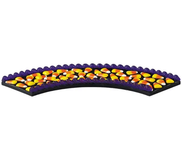 lemax-curved-candy-corn-road-route-courbe-halloween-spooky-town image 1