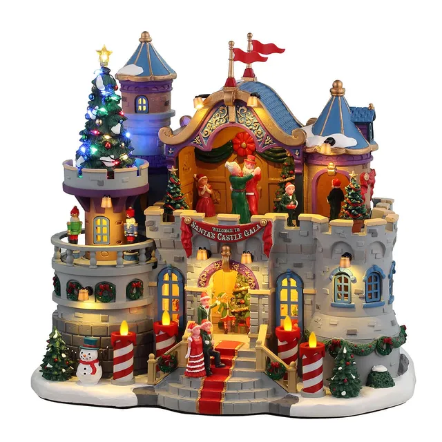 lemax-santa-s-castle-gala-ch-teau-lumineux-santa-s-wonderland image 1