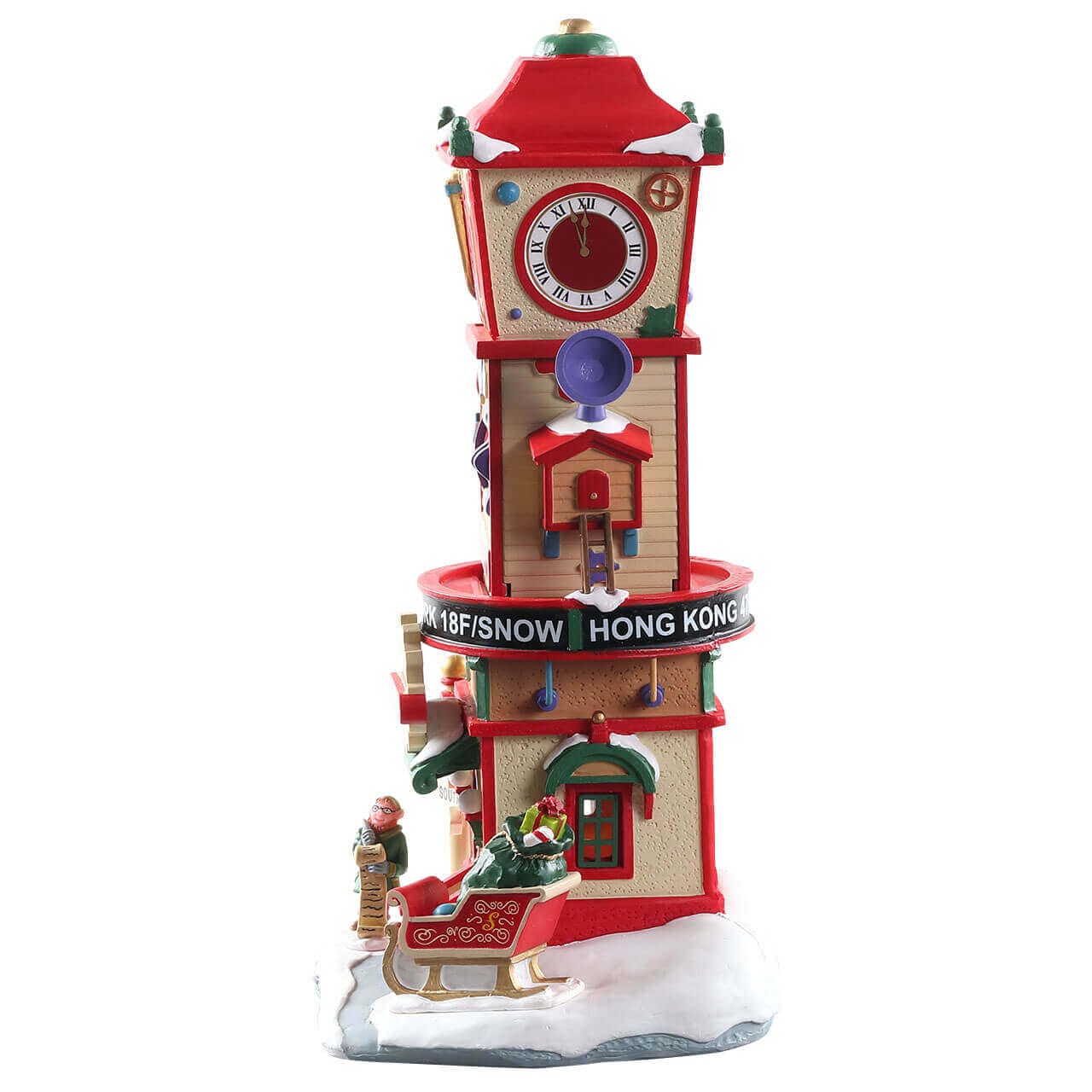 lemax-countdown-clock-tower-tour-horloge-compte-rebours image 2