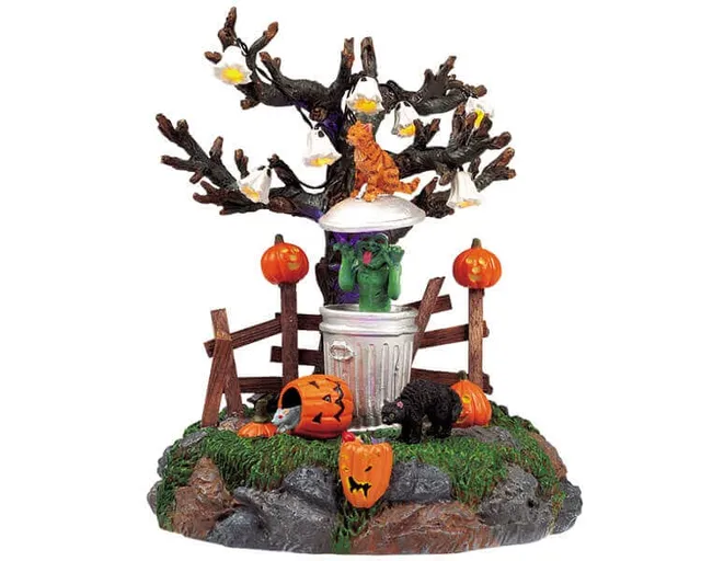 lemax-garbage-ghoul-figurine-spooky-town-halloween image 1