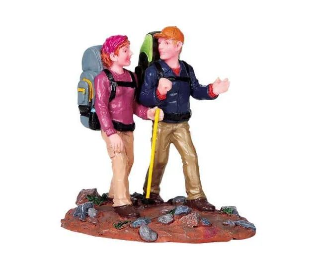 lemax-along-the-trail-accessoire-miniature-village image 1