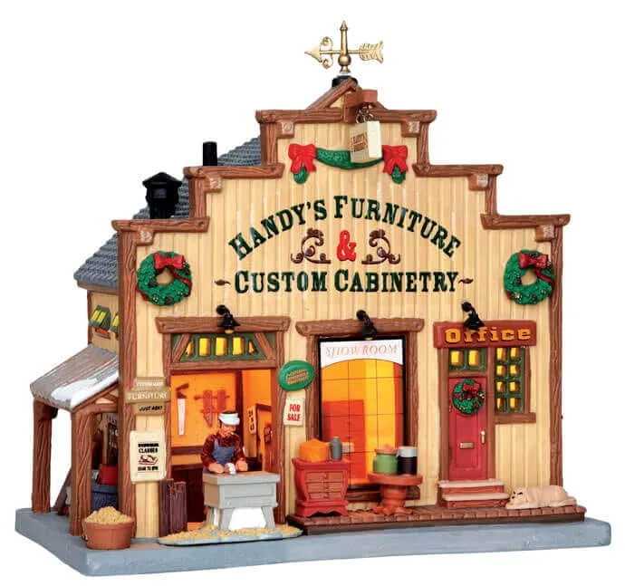 lemax-handy-s-furniture-custom-cabinetry-boutique-meubles-miniature-lumineuse image 1