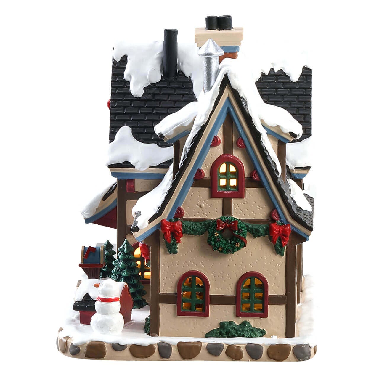 lemax-cozy-christmas-eve-maison-miniature-lumineuse image 2