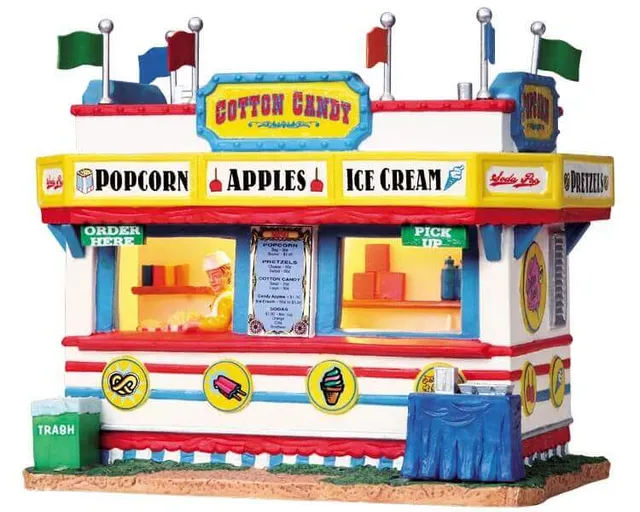 lemax-carnival-snack-shack-stand-gourmand-f-te-foraine-miniature image 1