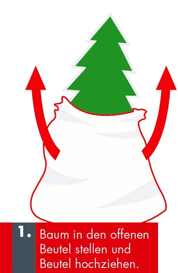 krinner-weihnachtsbaum-beutel-sac-sapin-de-no-l-transport image 2