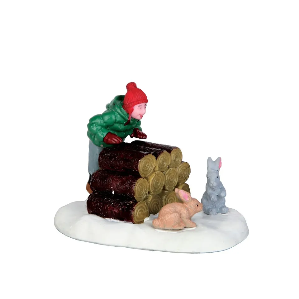 lemax-peek-a-bunny-figurine-miniature-village-de-no-l image 1