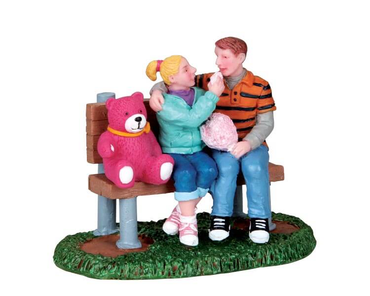 lemax-sharing-cotton-candy-figurine-barbe-papa-village-miniature image 1