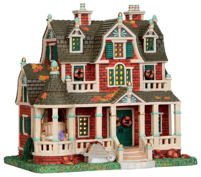 lemax-robinson-house-maison-lumineuse-miniature-de-no-l image 1