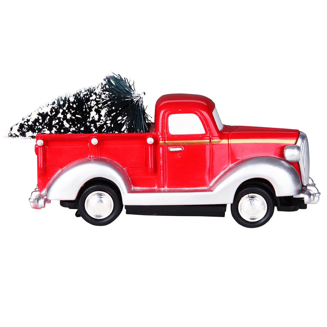 lemax-pick-up-truck-camion-rouge-avec-sapin-village-de-no-l image 4