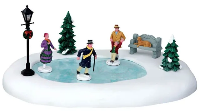 lemax-skating-in-the-park-set-of-8-figurines-patineurs image 1