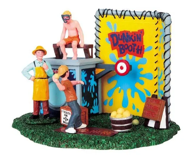 lemax-dunkin-booth-stand-gourmand-village-de-no-l image 1