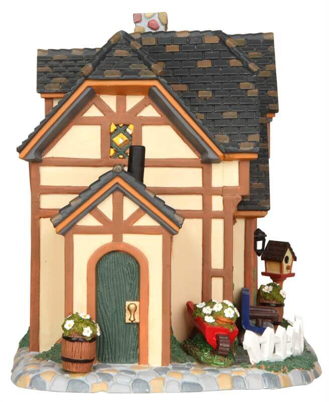 lemax-woodsbury-cottage-maison-miniature-lumineuse image 2