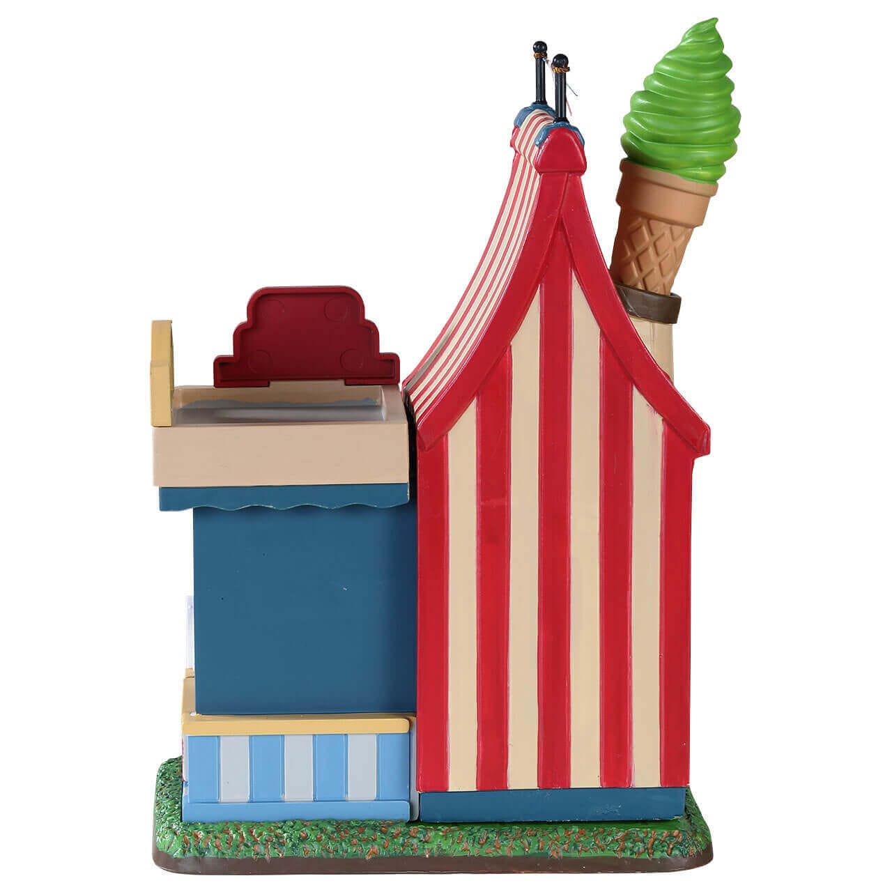 lemax-hamburger-ice-cream-stand-kiosque-miniature-de-village image 4