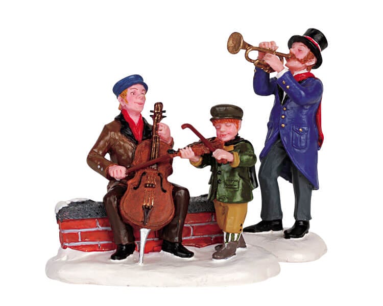 lemax-village-troubadours-figurines-musiciens-de-no-l image 1