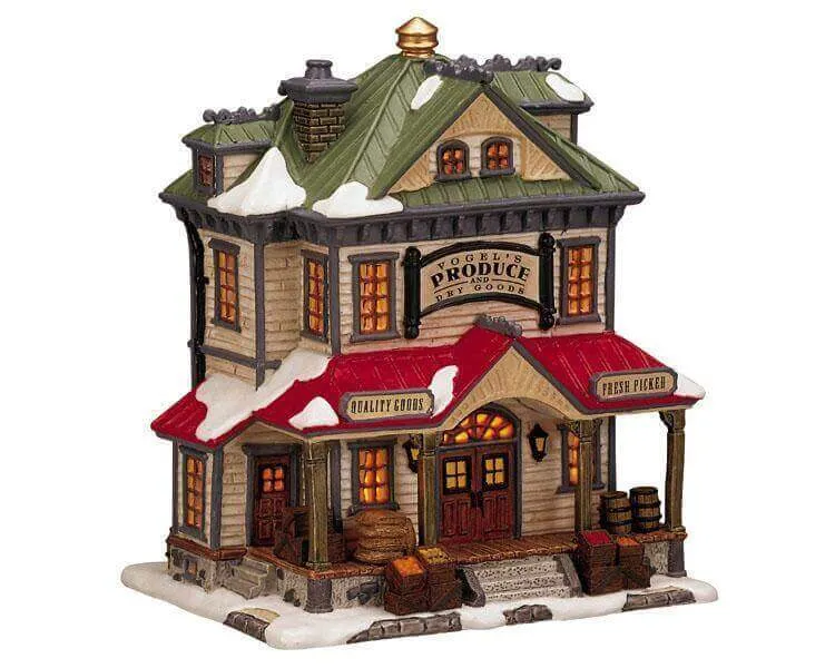 lemax-vogel-s-produce-dry-goods-commerce-village-miniature image 1