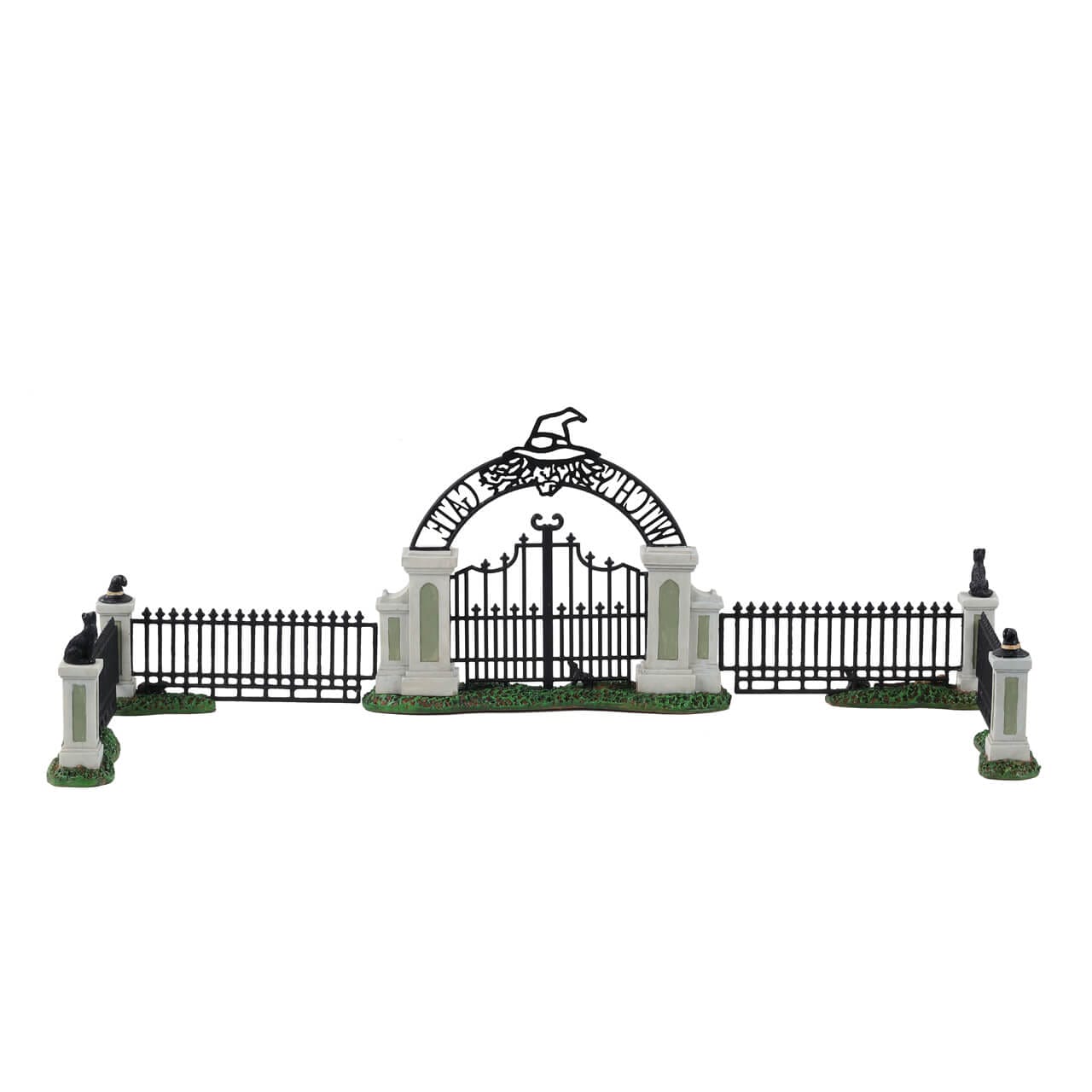 lemax-witch-gate-portail-cimeti-re-spooky-town-miniature image 4