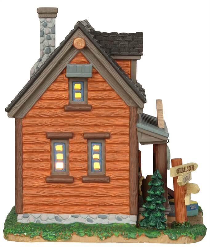 lemax-5-hawk-cabin-chalet-montagne-lumineux-enneig image 2