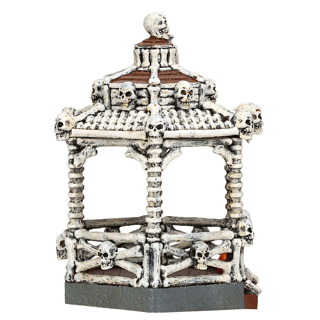 lemax-new-skeleton-gazebo-kiosque-spooky-town-miniature image 3