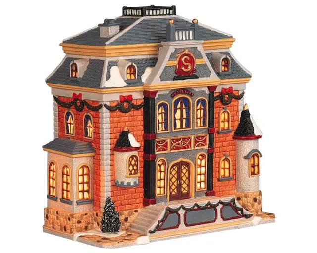 lemax-strathmoore-house-maison-miniature-de-village-de-no-l image 1