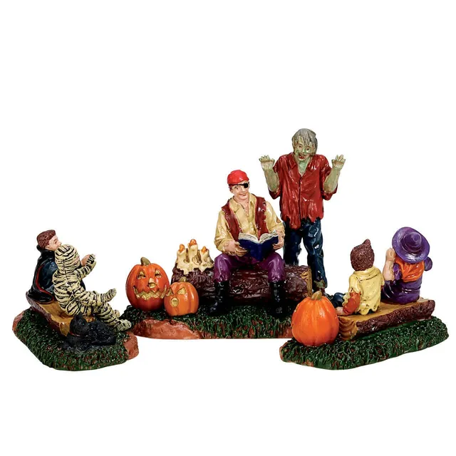 lemax-storytime-scares-set-of-3-figurines-village-spooky-town image 1