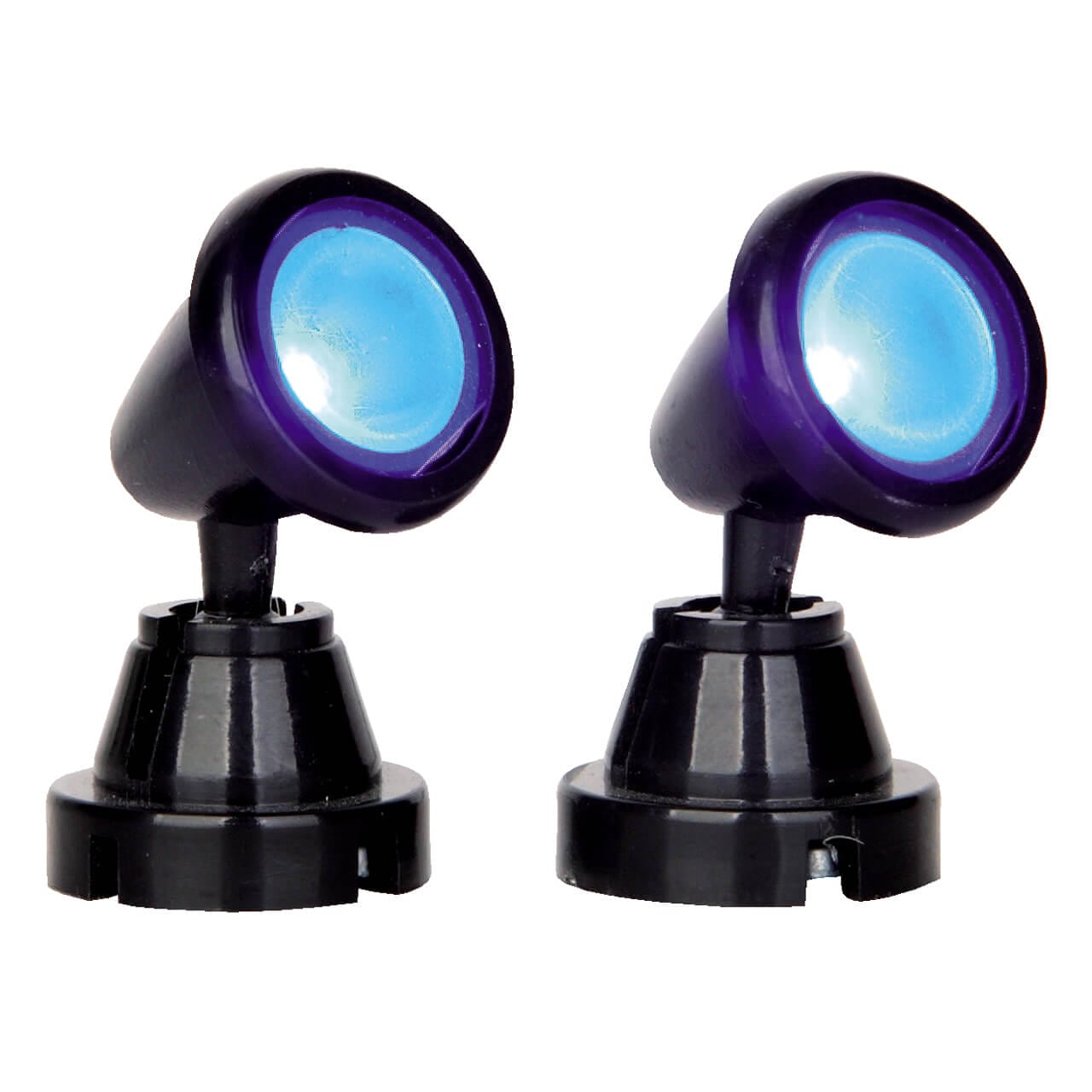 lemax-round-spot-light-bleu-lot-de-2-spots-pour-village image 1