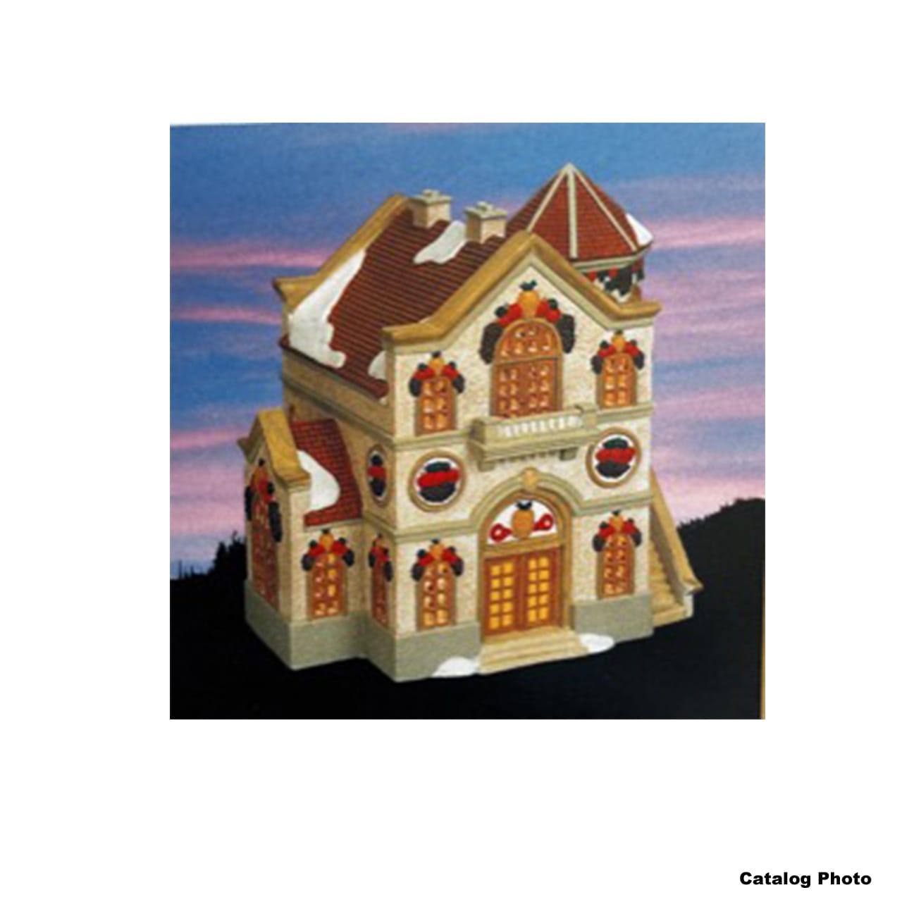 lemax-della-robbia-house-maison-miniature-lumineuse-village-de-no-l image 1