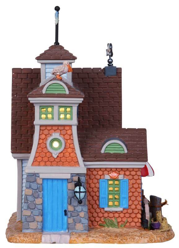 lemax-shell-cove-cottage-maison-cottage-miniature-lumineuse image 3