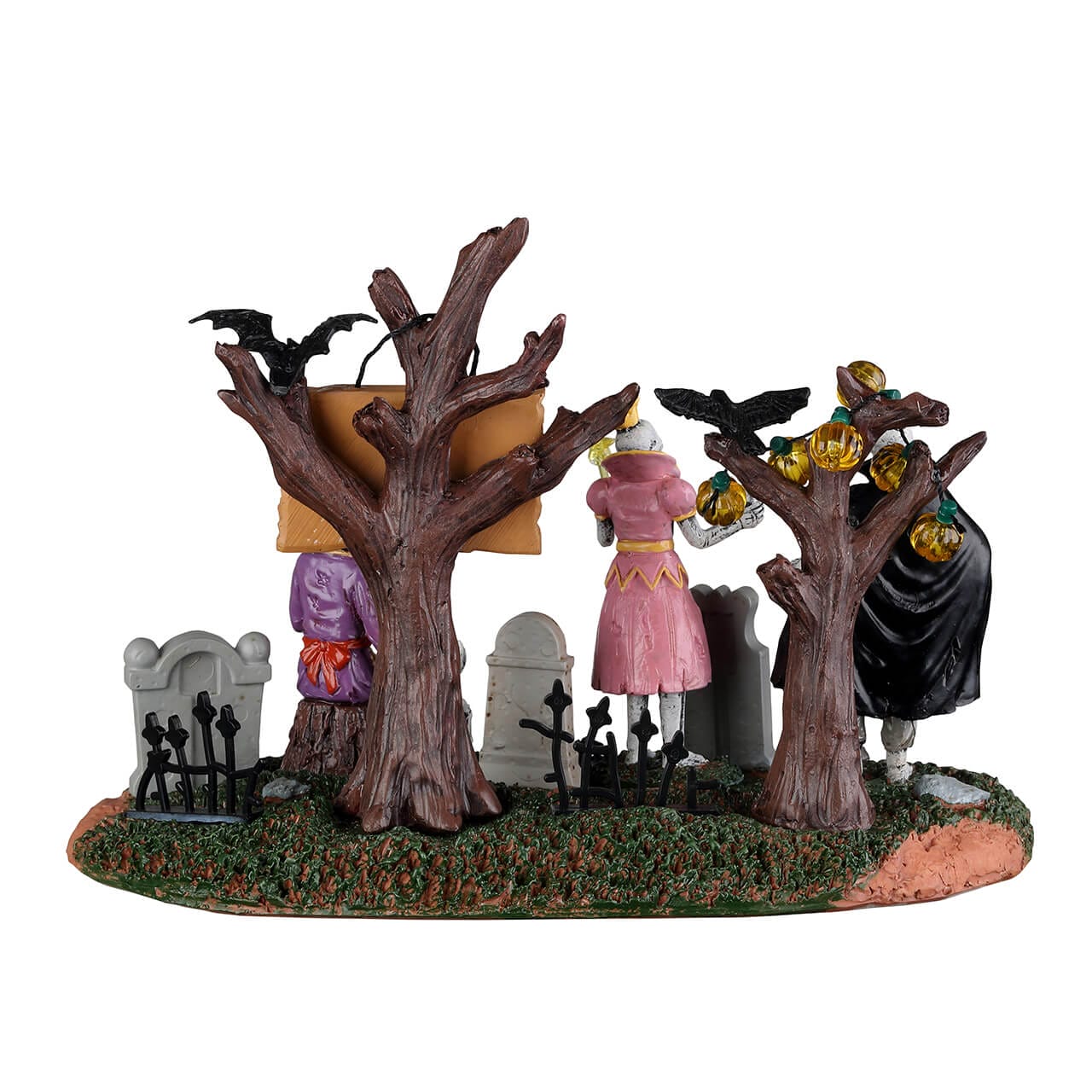 lemax-spooky-town-graveyard-costume-party-sc-ne-halloween-lumineuse image 3